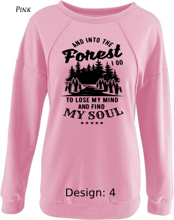 Sweatshirt Women's Camping Sweatshirt | Custom Sweatshirt