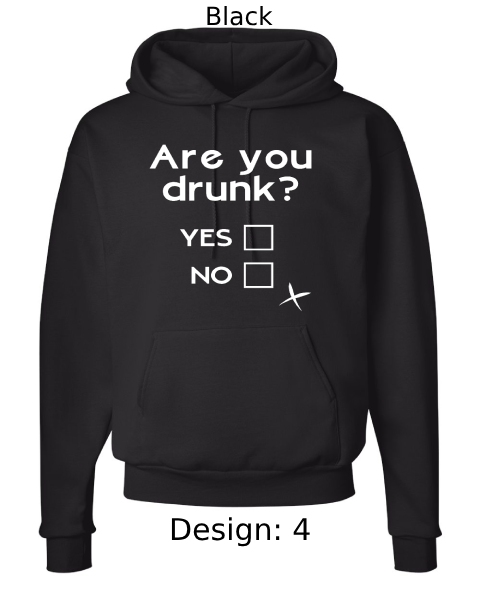 Unisex Funny Alcohol Hoodie Sweatshirt | Custom Hoodie
