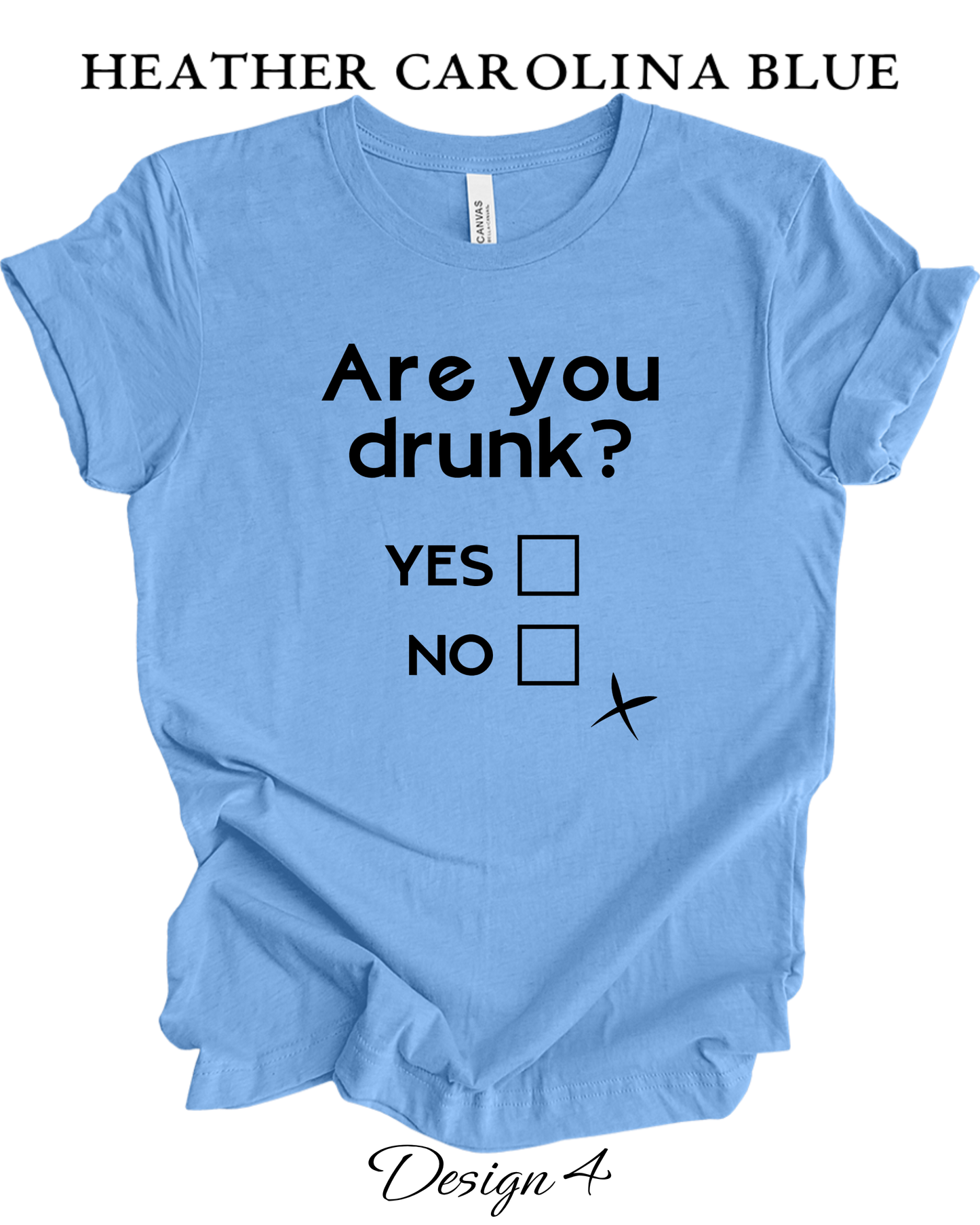 Custom Tee Unisex Crew Neck T-Shirts | Funny Alcohol Inspired Tee