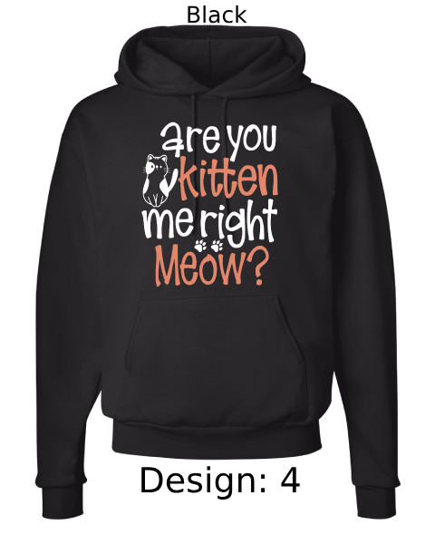 Unisex Cat Hoodie Sweatshirt | Custom Hoodie