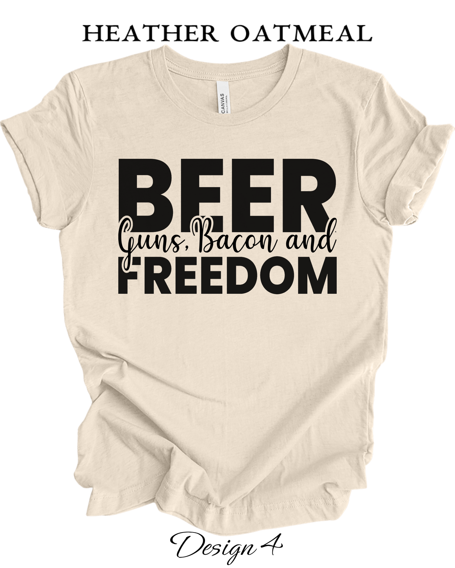 Custom Tee Unisex Crew Neck T-Shirts | Funny Beer Inspired Tee