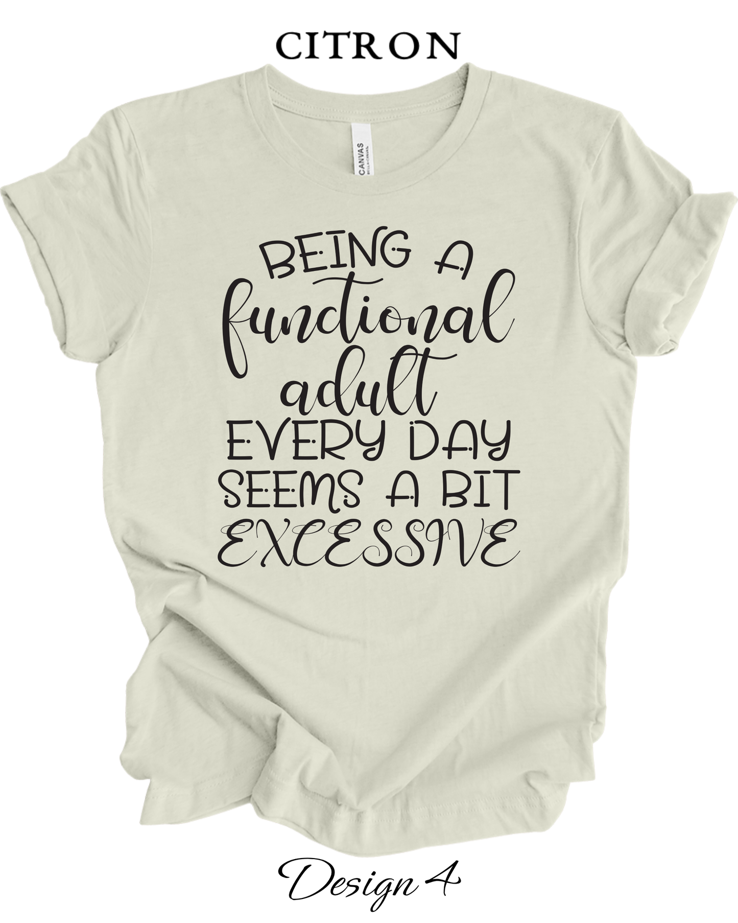 Custom Tee Unisex Crew Neck T-shirts | Funny & Sarcastic Inspired Tee