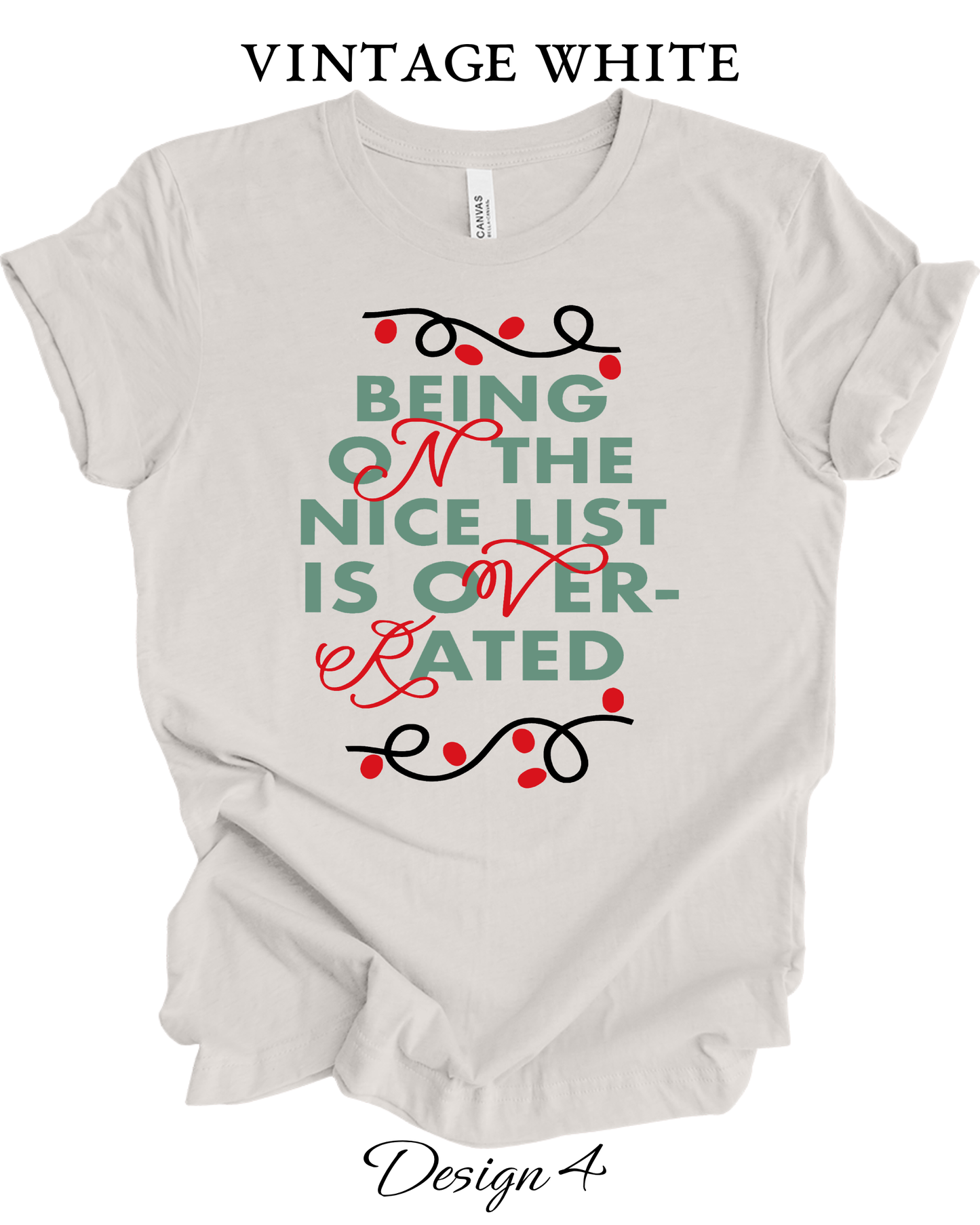 Custom Tee Unisex Crew Neck T-Shirts | Christmas Funny Inspired Tee