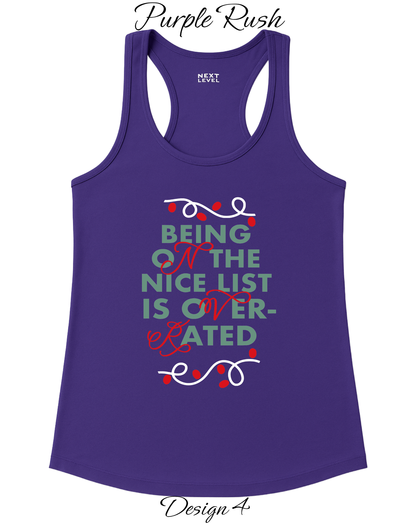 Custom Women's Tank Tops & Tees | Christmas Funny Inspired Tee