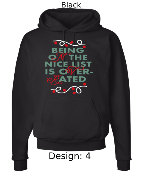 Unisex Christmas Funny Hoodie Sweatshirt | Custom Hoodie