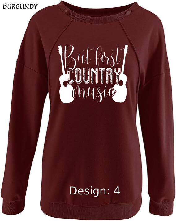 Sweatshirt Women's Country Cowboy Sweatshirt | Custom Sweatshirt