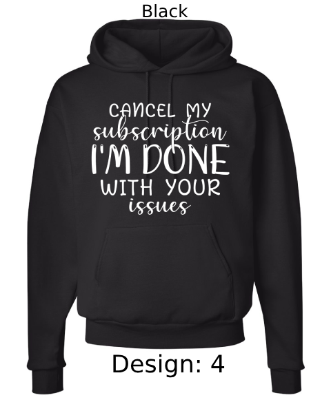 Unisex Funny & Sarcastic Hoodie Sweatshirt | Custom Hoodie