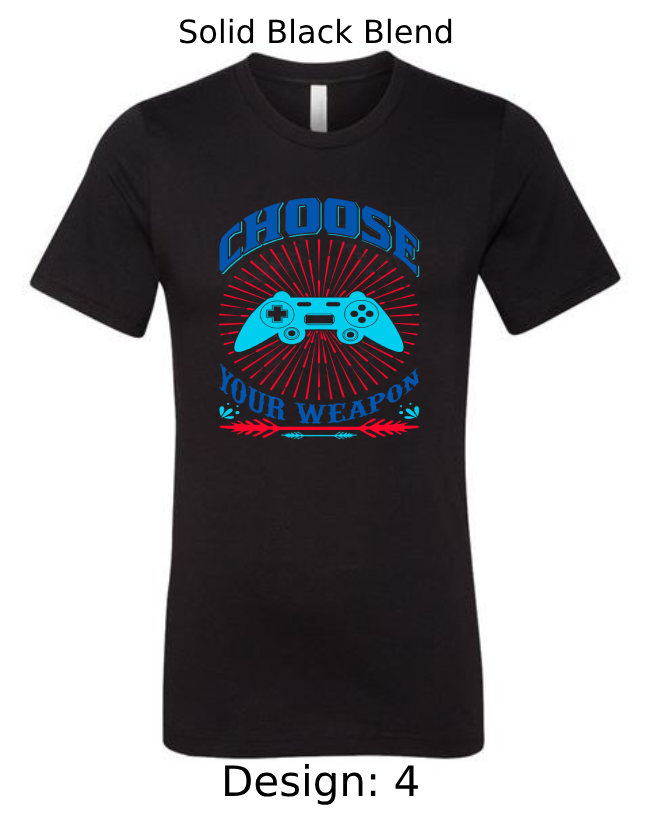 Shirts Men's Customized T-Shirts | Video Gaming Themed Tee