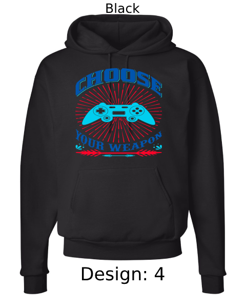Unisex Video Gaming Hoodie Sweatshirt | Custom Hoodie