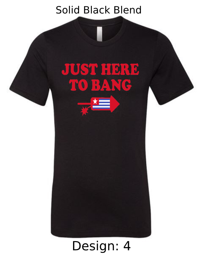 Shirts Men's Customized T-Shirts | 4th of July Themed Tee