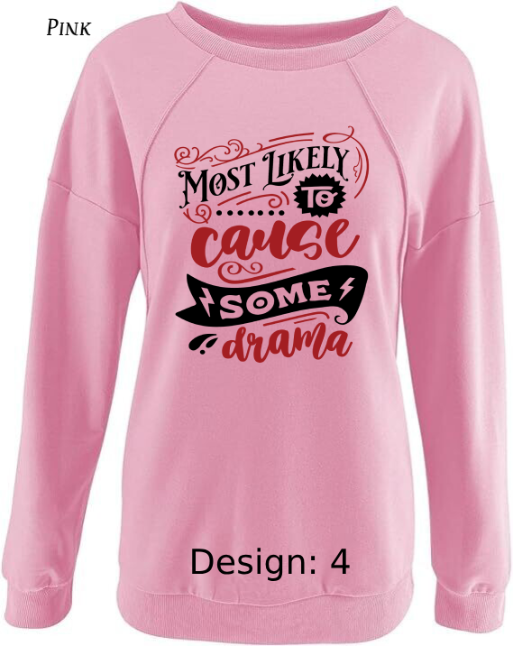 Sweatshirt Women's Christmas Funny Most Likely To Sweatshirt | Custom Sweatshirt
