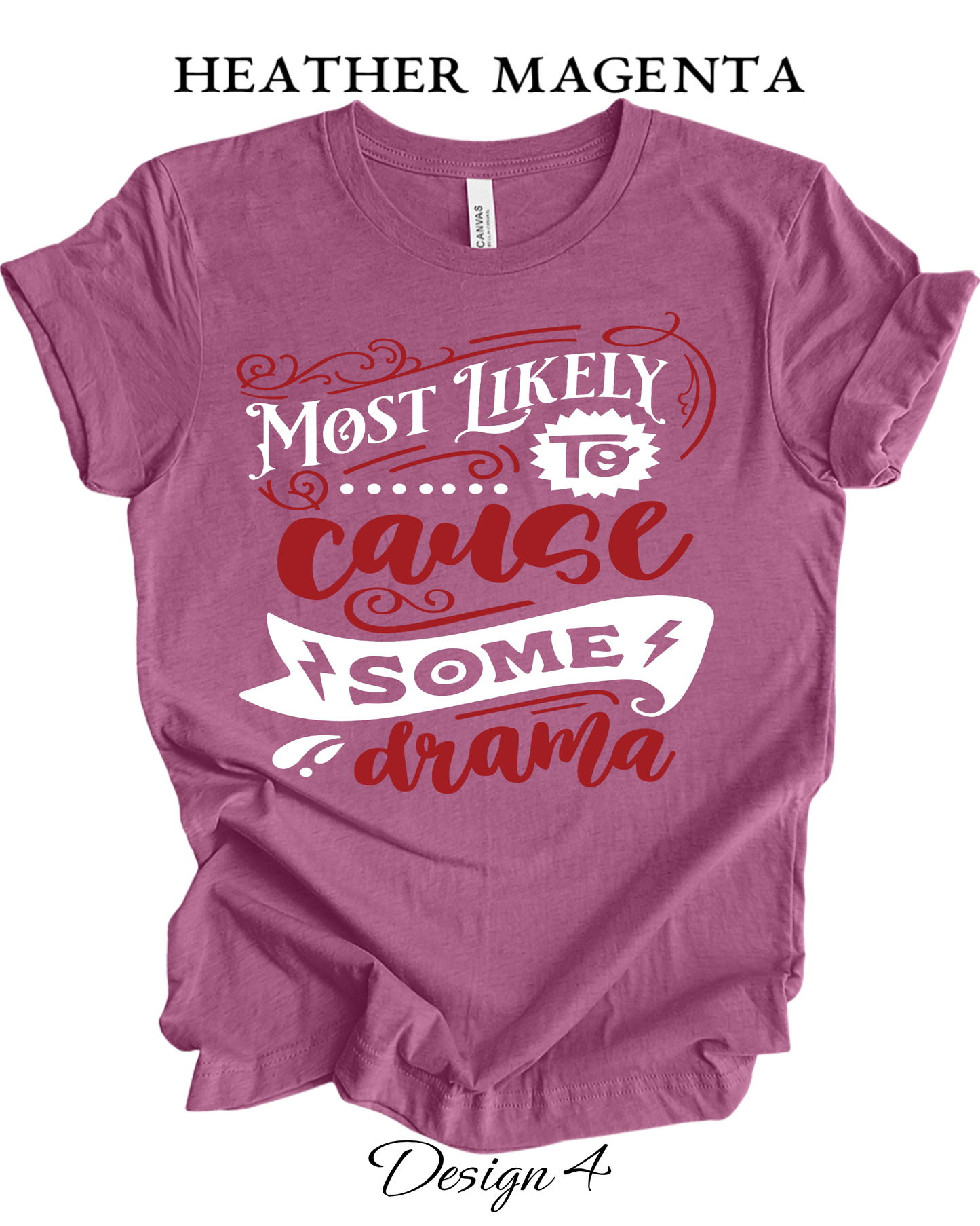 Custom Tee Unisex Crew Neck T-Shirts |  Christmas Funny Most Likely To Themed Tee