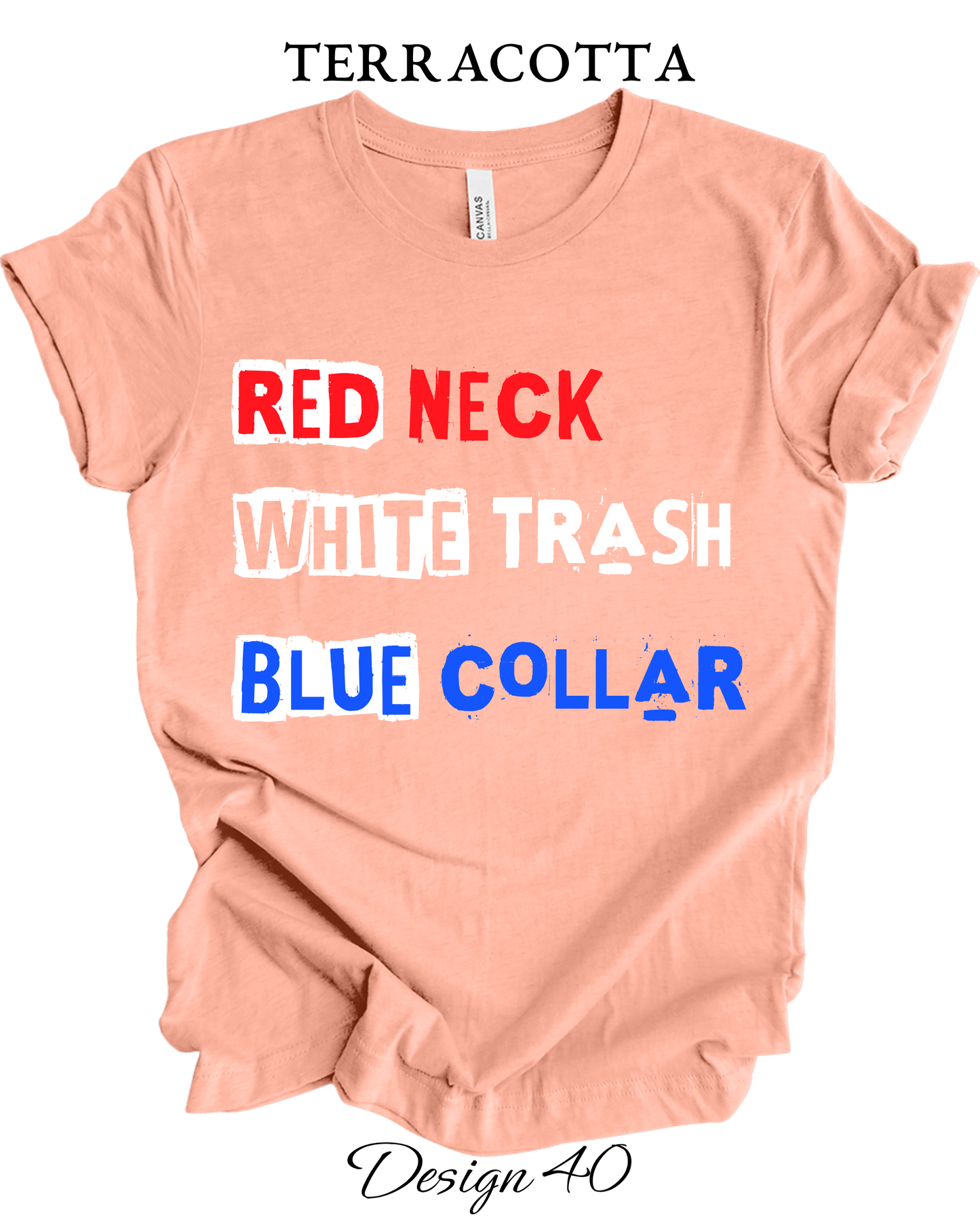 Custom Tee Unisex Crew Neck T-shirts | Patriotic Inspired Tee