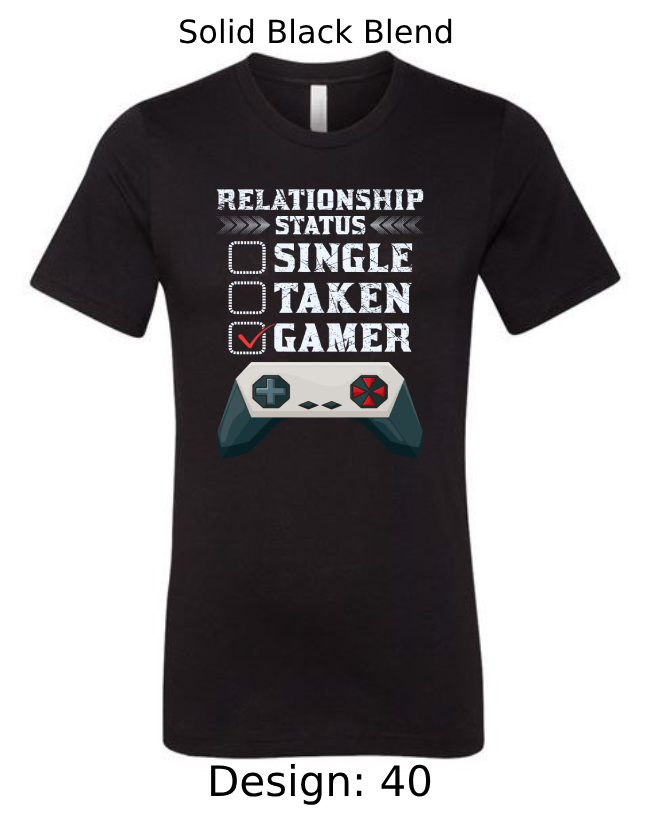 Shirts Men's Customized T-Shirts | Video Gaming Themed Tee