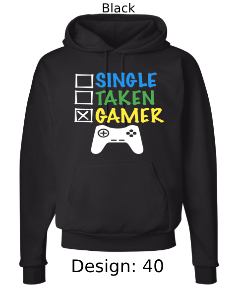 Unisex Video Gaming Hoodie Sweatshirt | Custom Hoodie