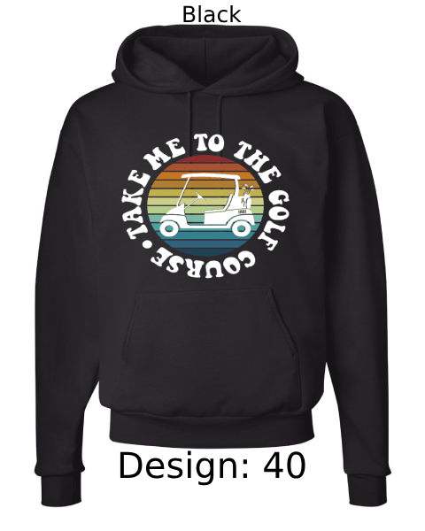 Unisex Golf Hoodie Sweatshirt | Custom Hoodie