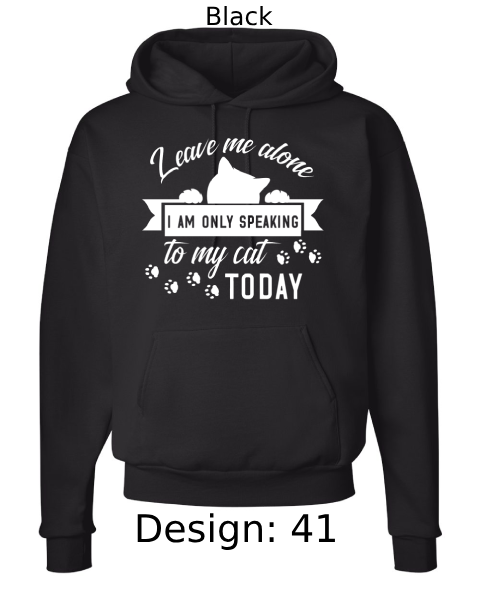 Unisex Cat Hoodie Sweatshirt | Custom Hoodie