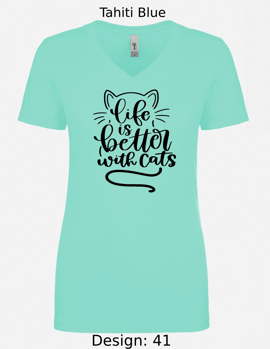 Shirts Women's Customized Tank Tops & Shirts | Cat Themed Tee