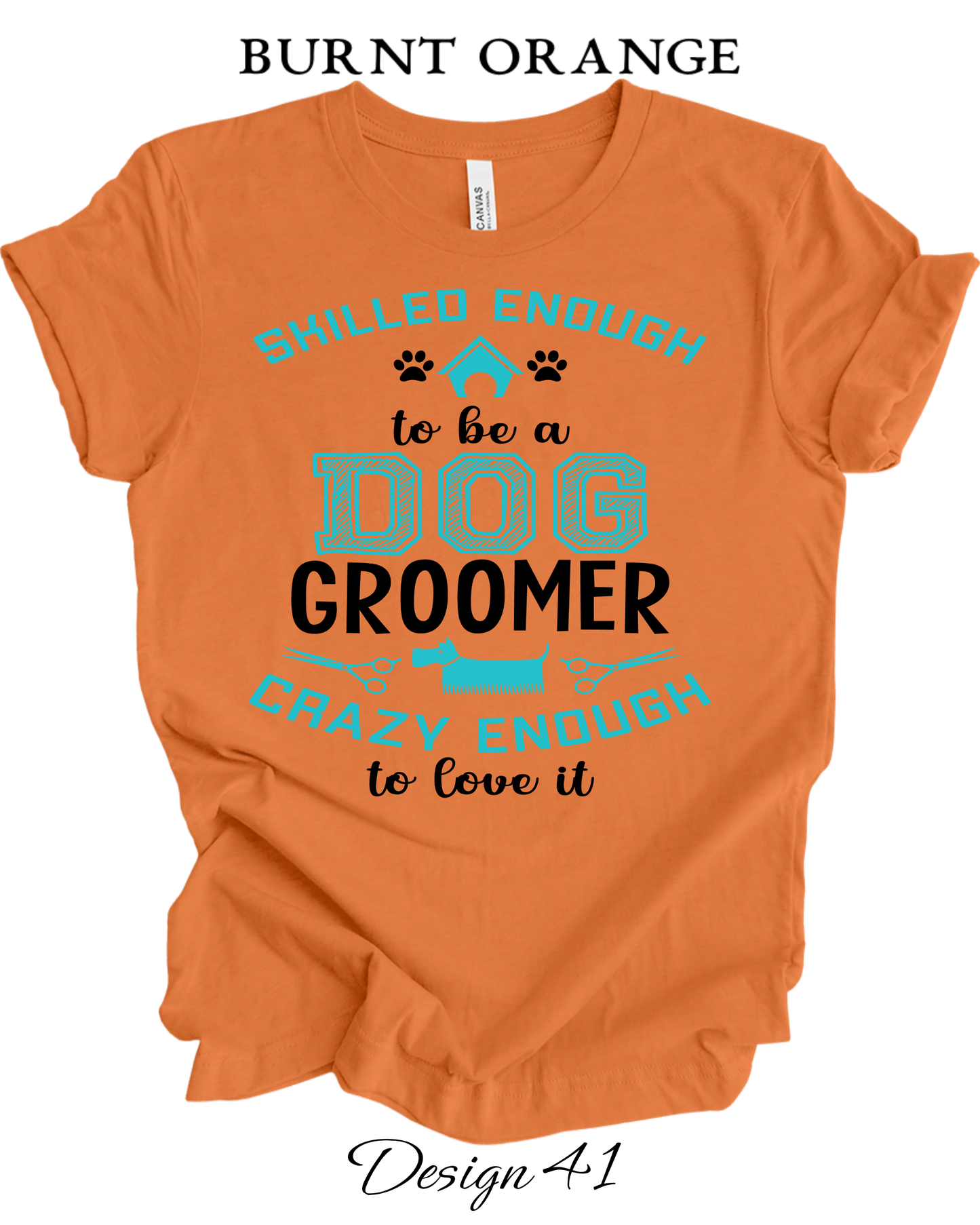 Custom Tee Unisex Crew Neck T-shirts | Dog Inspired Tee