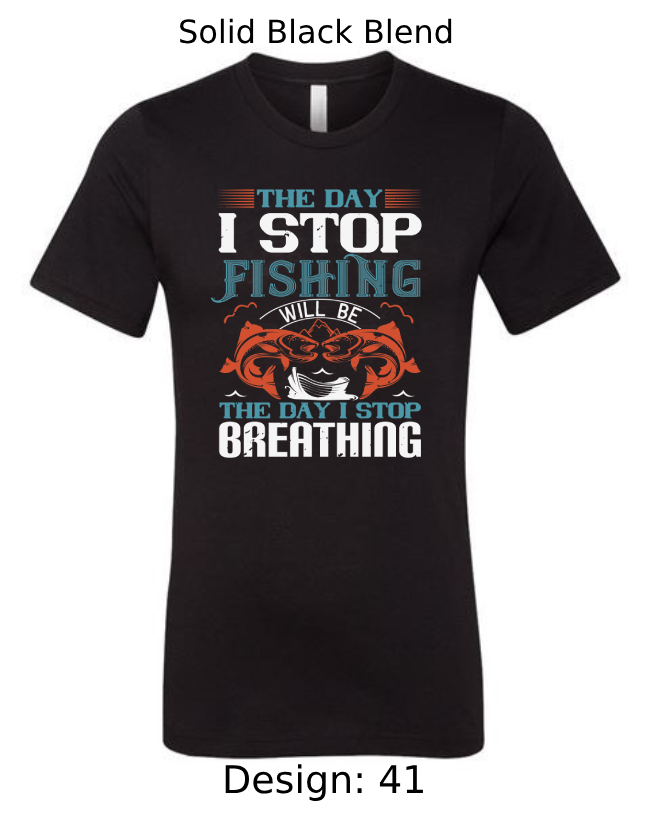 Shirts Men's Customized T-Shirts | Fishing Themed Tee