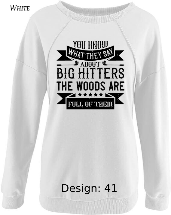 Sweatshirt Women's Golf Sweatshirt | Custom Sweatshirt
