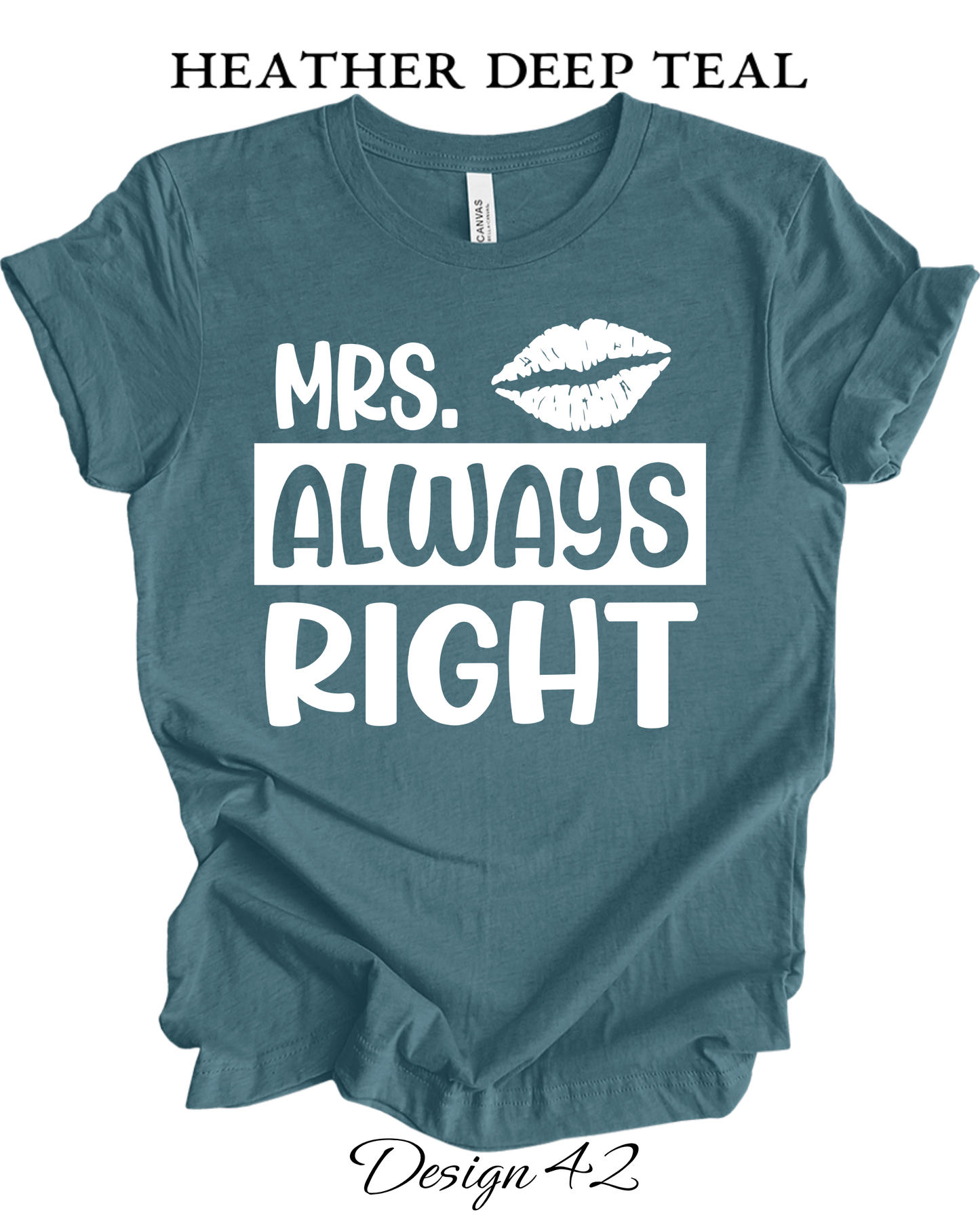 Custom Tee Unisex Crew Neck T-shirts | His & Hers Couples Matching Shirts