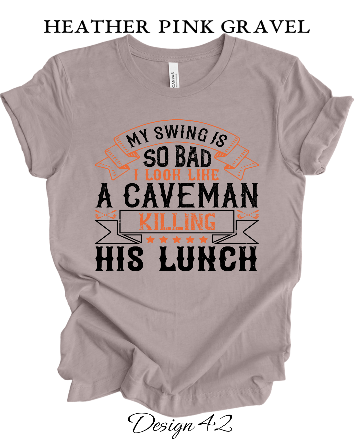 Custom Tee Unisex Crew Neck T-shirts | Golf Inspired Tees