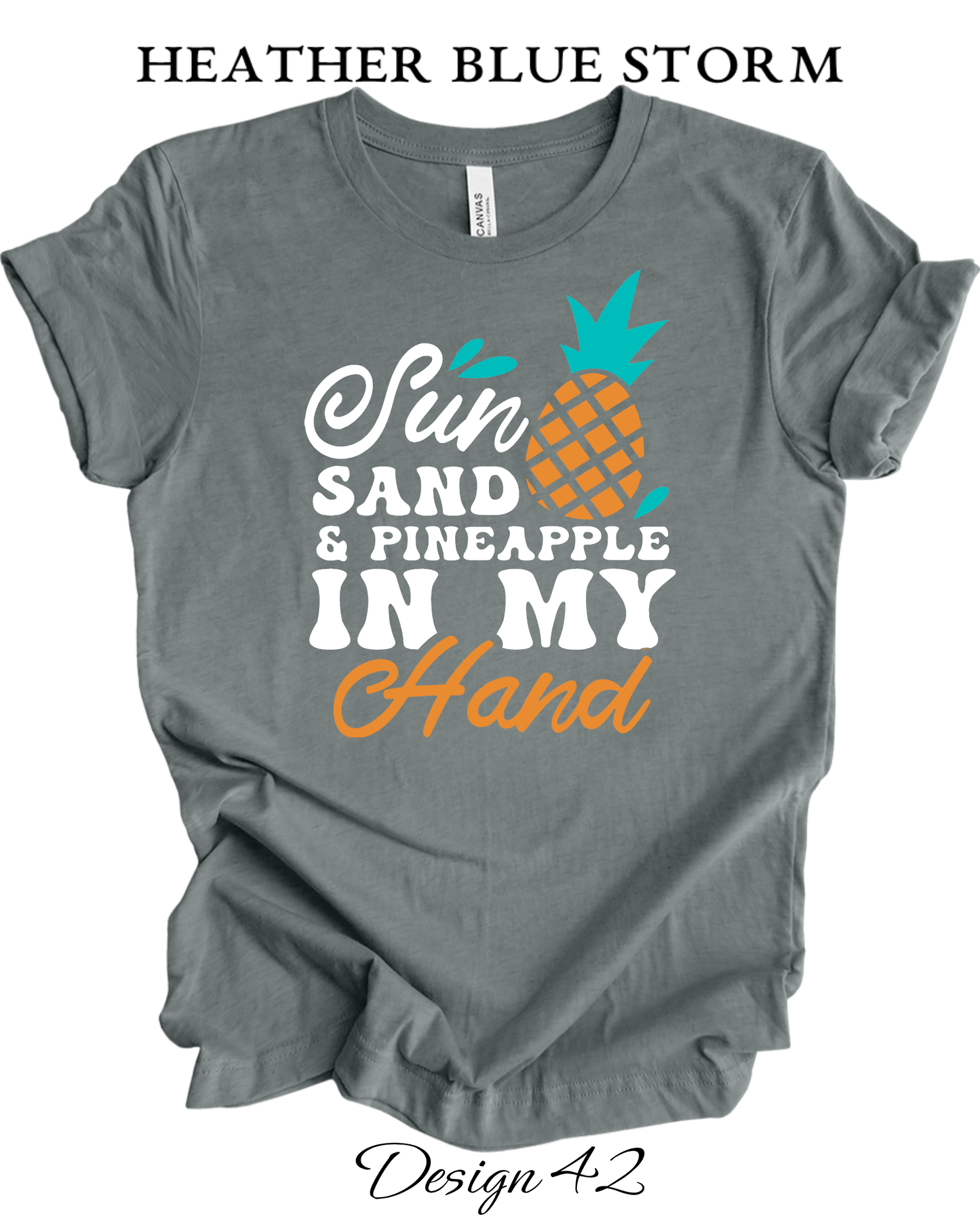 Custom Tee Unisex Crew Neck T-Shirts | Beach Inspired Tee