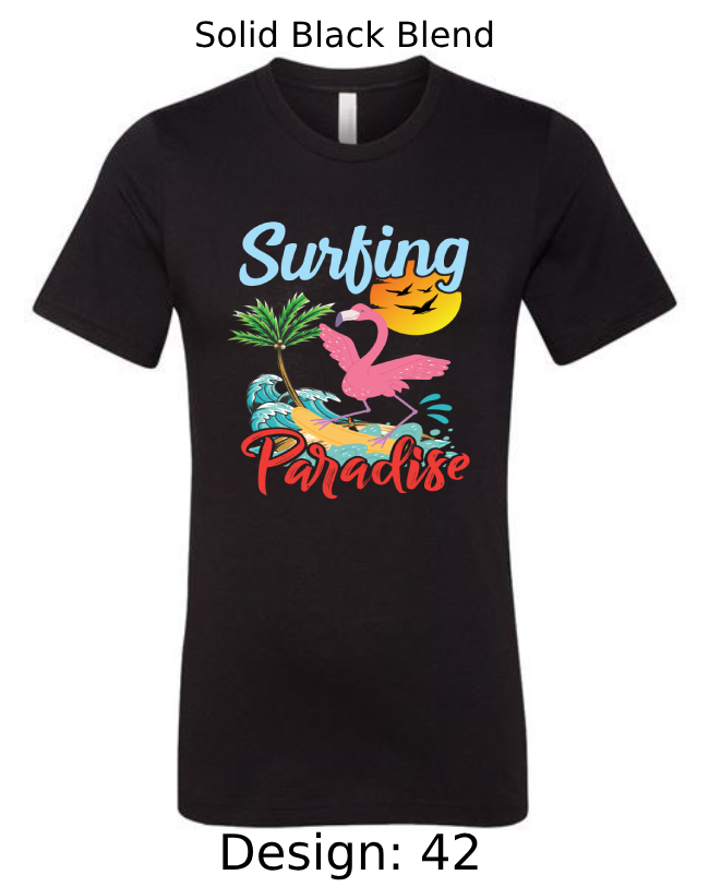 Shirts Men's Customized T-shirts | Summer, Surfing, & Sunshine Themed Tee