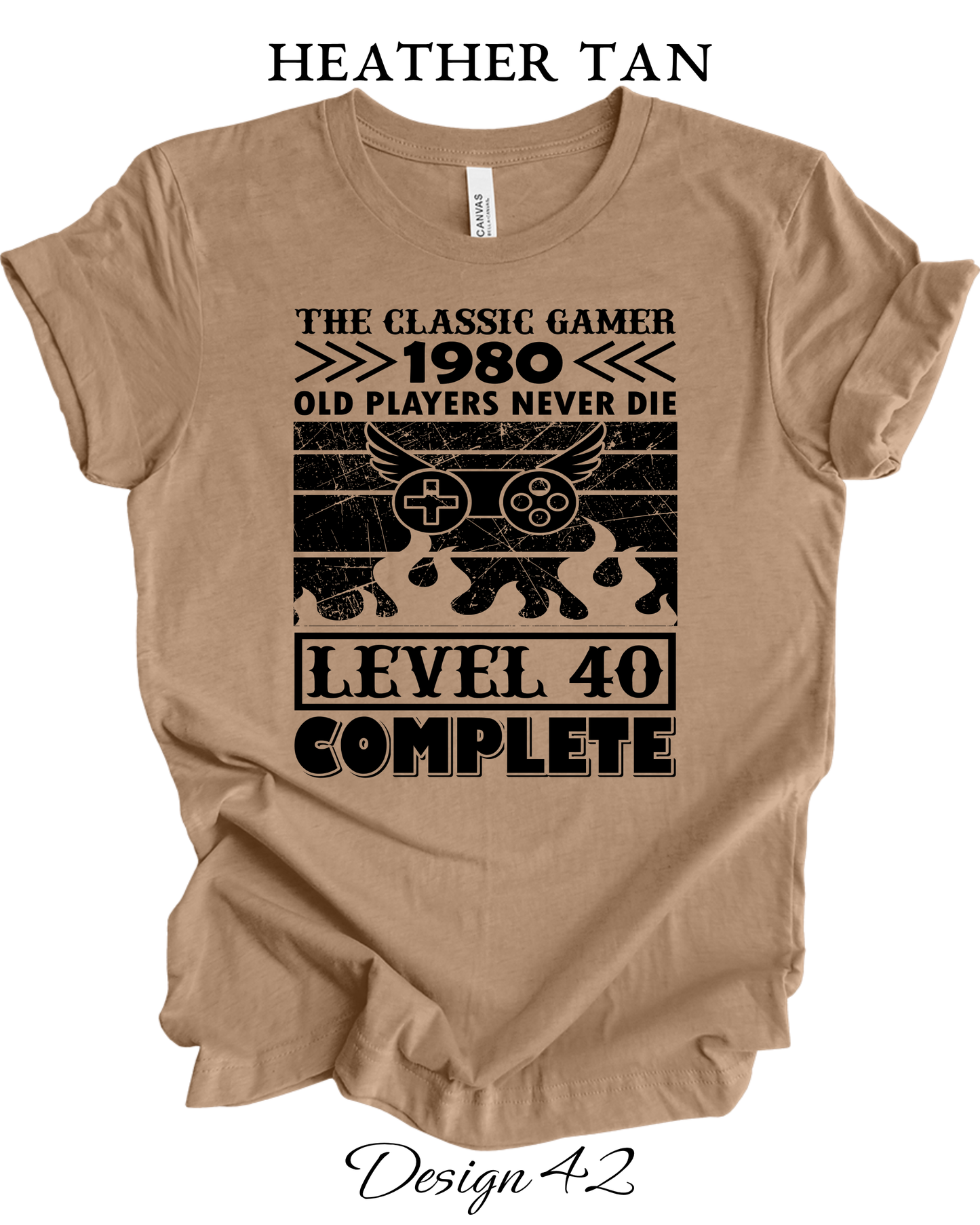 Custom Tee Unisex Crew Neck T-shirts | Video Gaming Inspired Tee