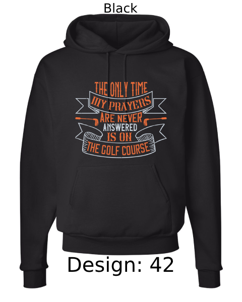 Unisex Golf Hoodie Sweatshirt | Custom Hoodie