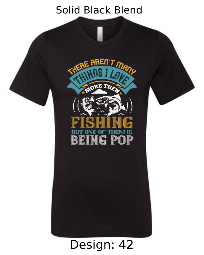 Shirts Men's Customized T-Shirts | Fishing Themed Tee