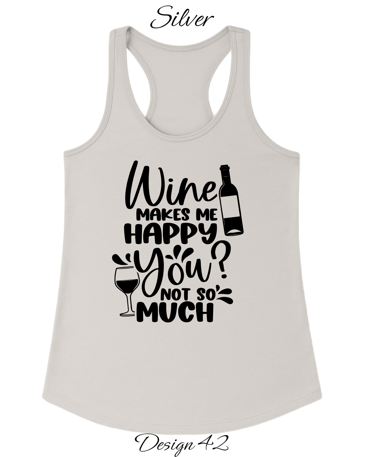 Custom Women's Tank Tops & Tees | Funny Wine Inspired Shirts