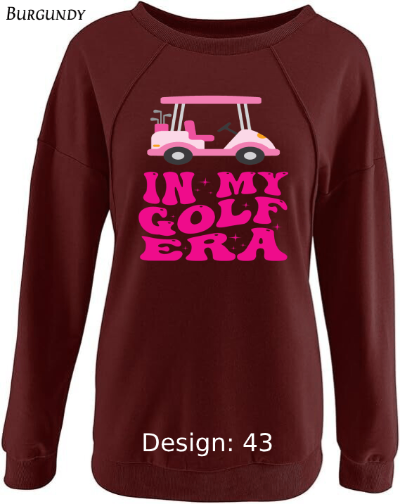 Sweatshirt Women's Golf Sweatshirt | Custom Sweatshirt