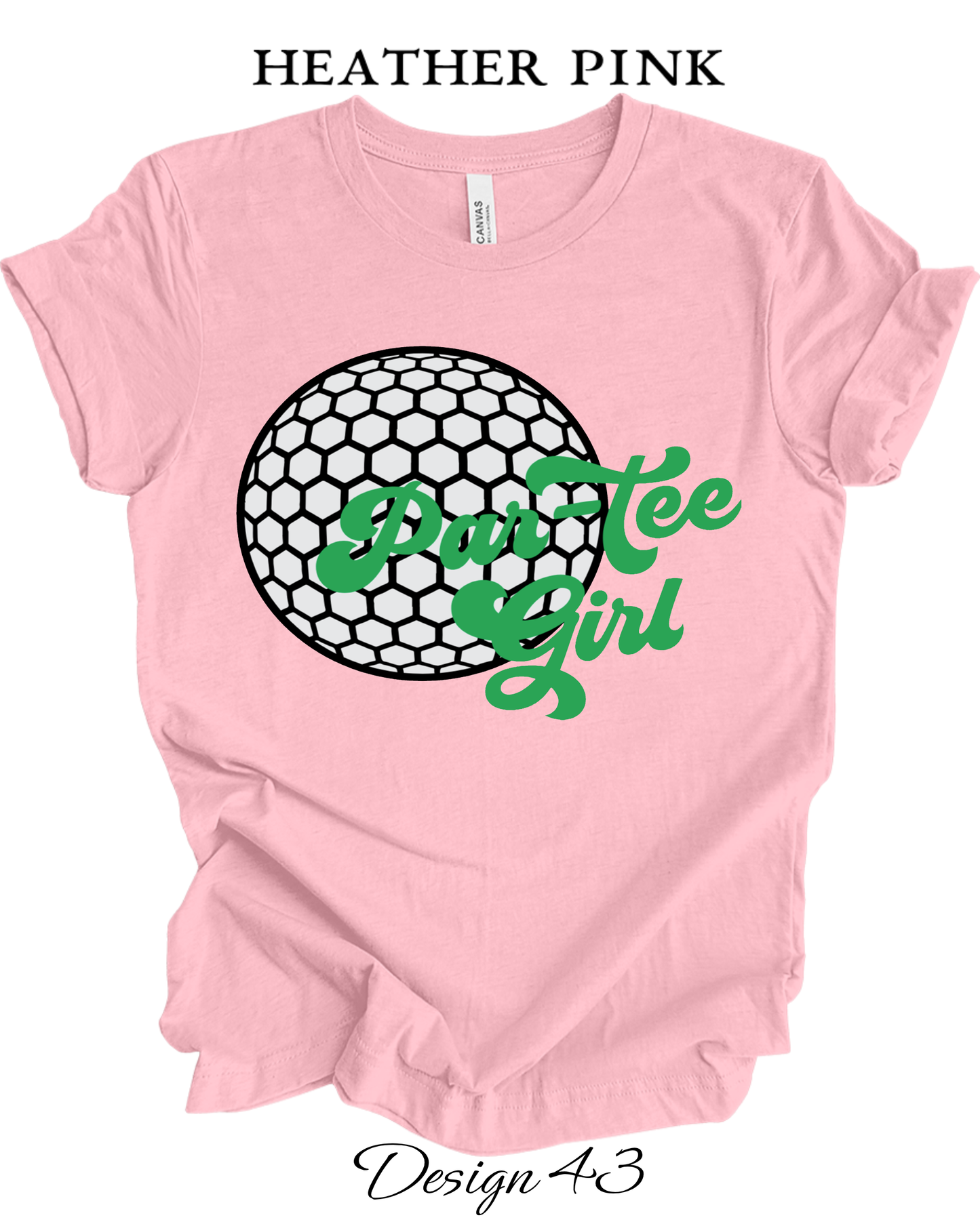 Custom Tee Unisex Crew Neck T-shirts | Golf Inspired Tees