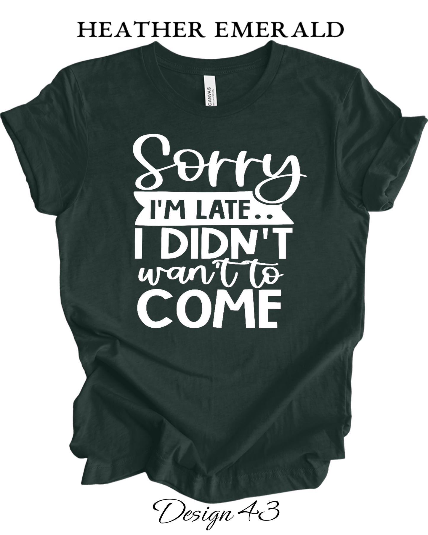 Custom Tee Unisex Crew Neck T-shirts | Funny & Sarcastic Inspired Tee