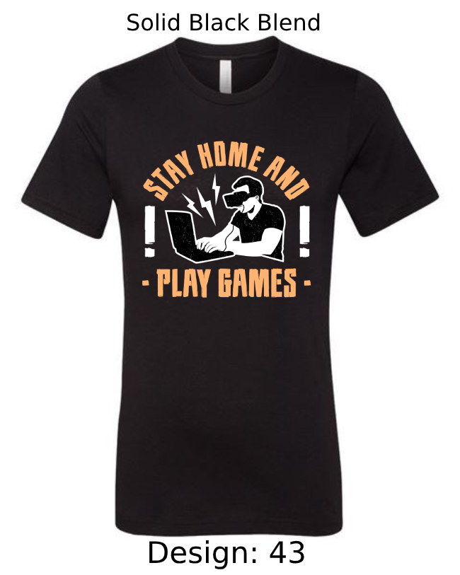 Shirts Men's Customized T-Shirts | Video Gaming Themed Tee