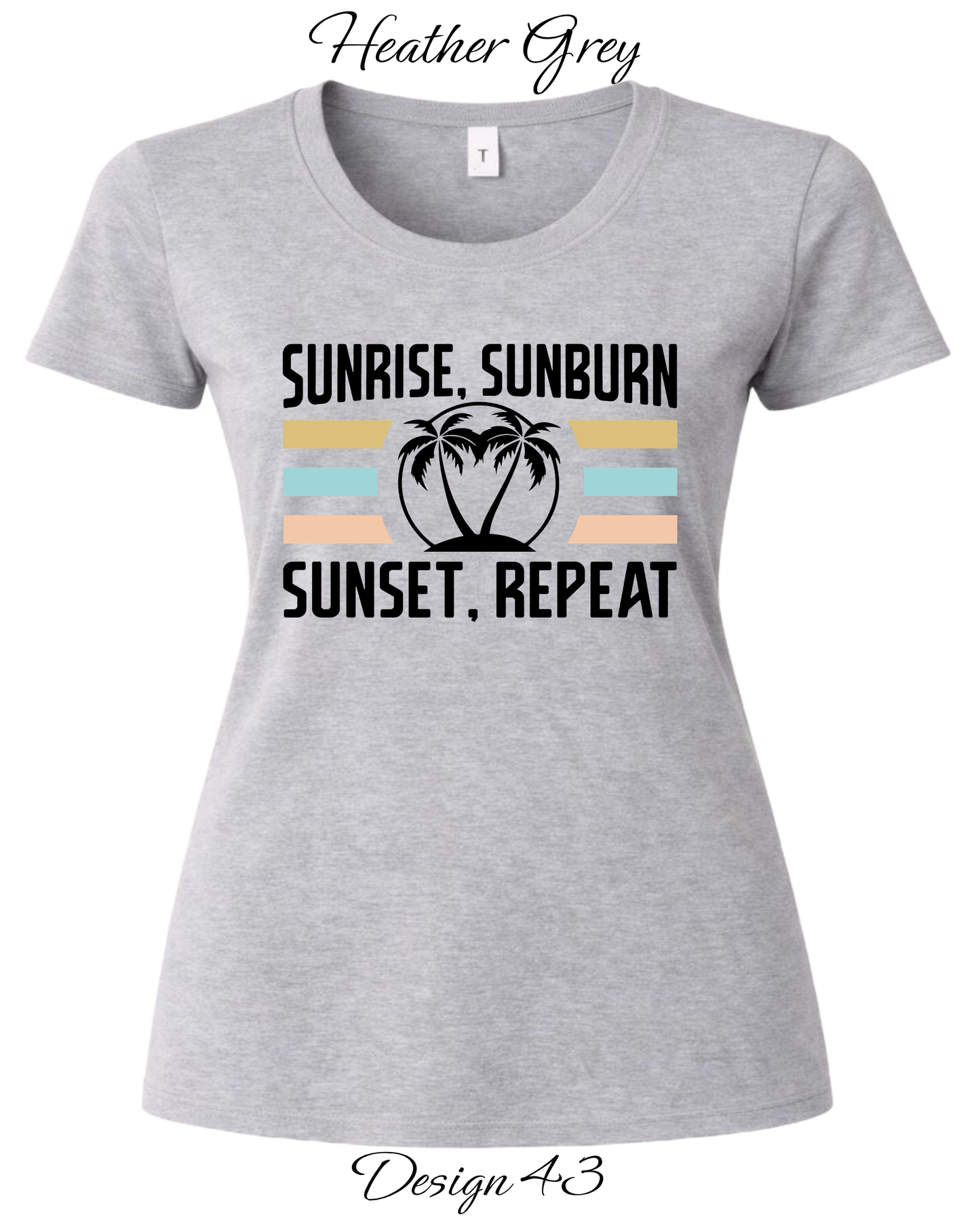 Custom Women's Tank Tops & Tees | Beach Inspired Tee