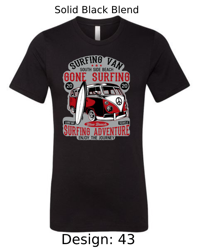 Shirts Men's Customized T-shirts | Summer, Surfing, & Sunshine Themed Tee