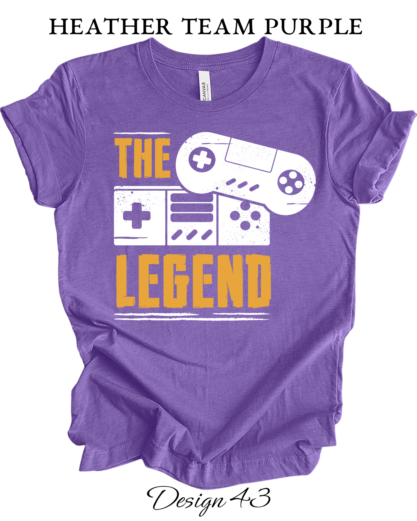 Custom Tee Unisex Crew Neck T-shirts | Video Gaming Inspired Tee