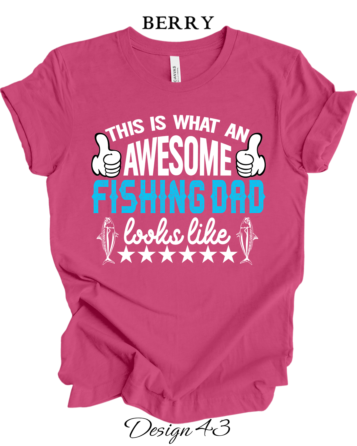 Custom Tee Unisex Crew Neck T-Shirts | Fishing Inspired Tees