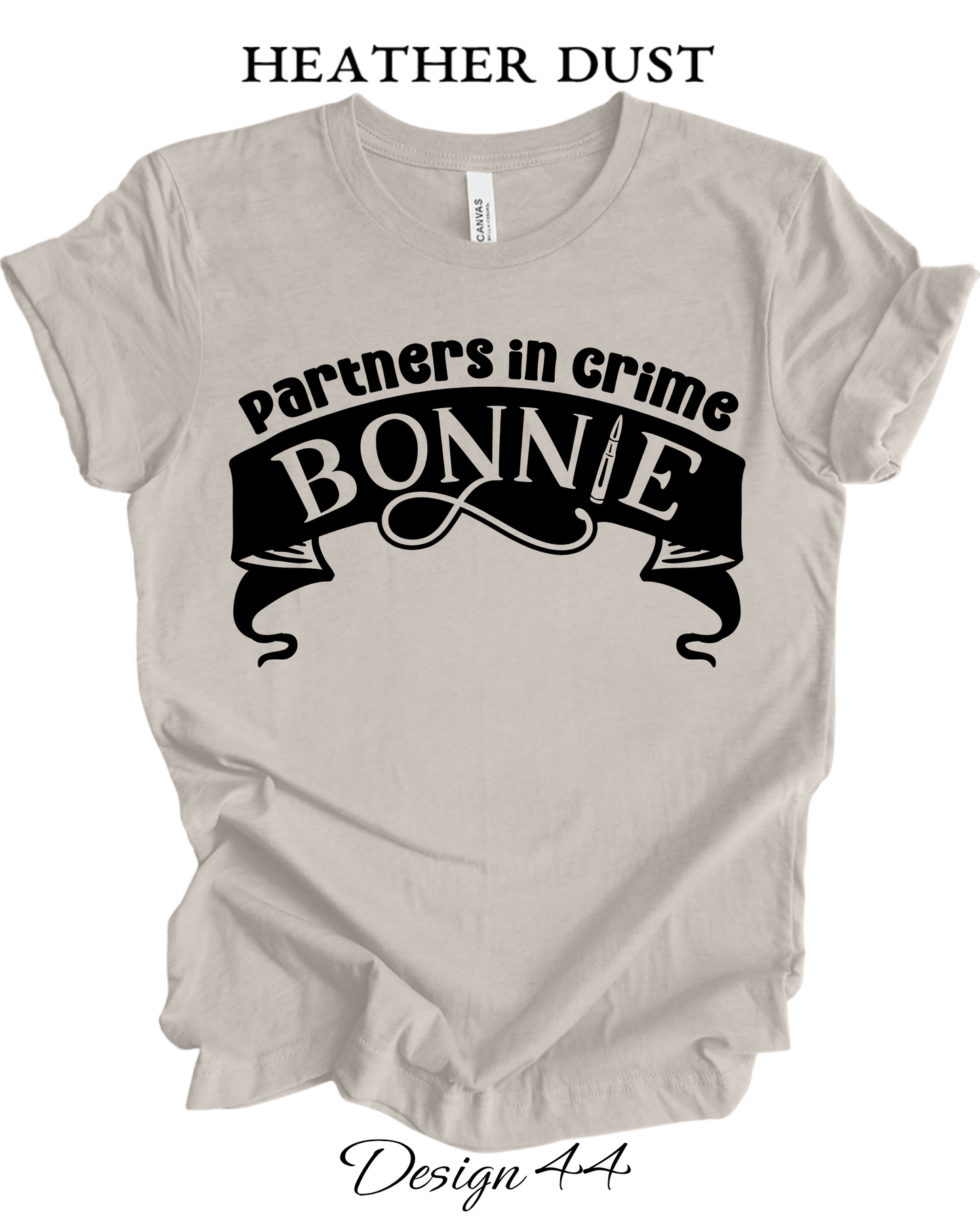 Custom Tee Unisex Crew Neck T-shirts | His & Hers Couples Matching Shirts