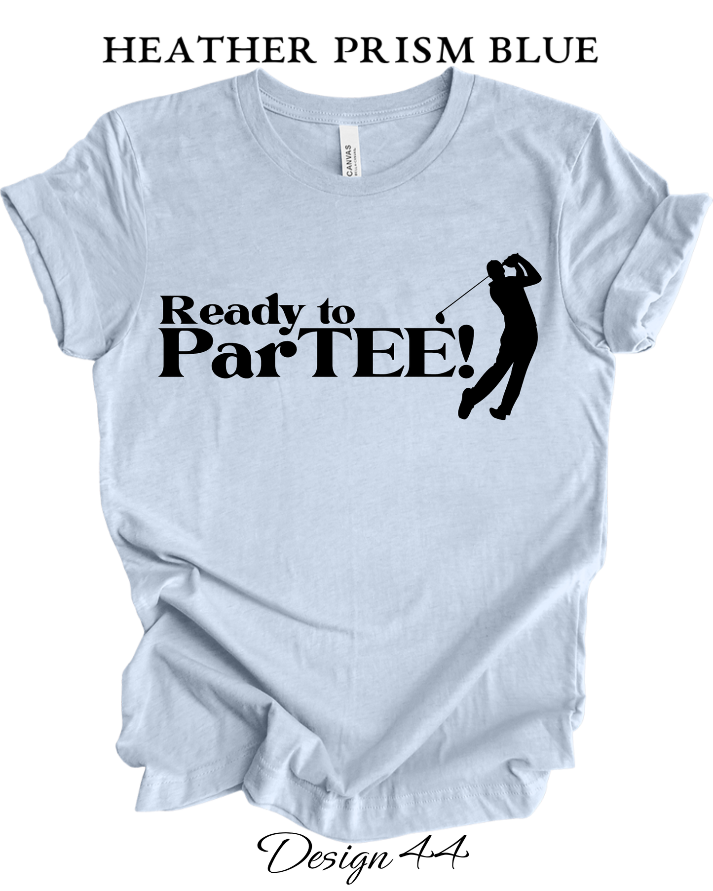 Custom Tee Unisex Crew Neck T-shirts | Golf Inspired Tees