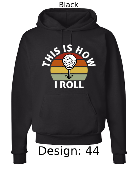 Unisex Golf Hoodie Sweatshirt | Custom Hoodie