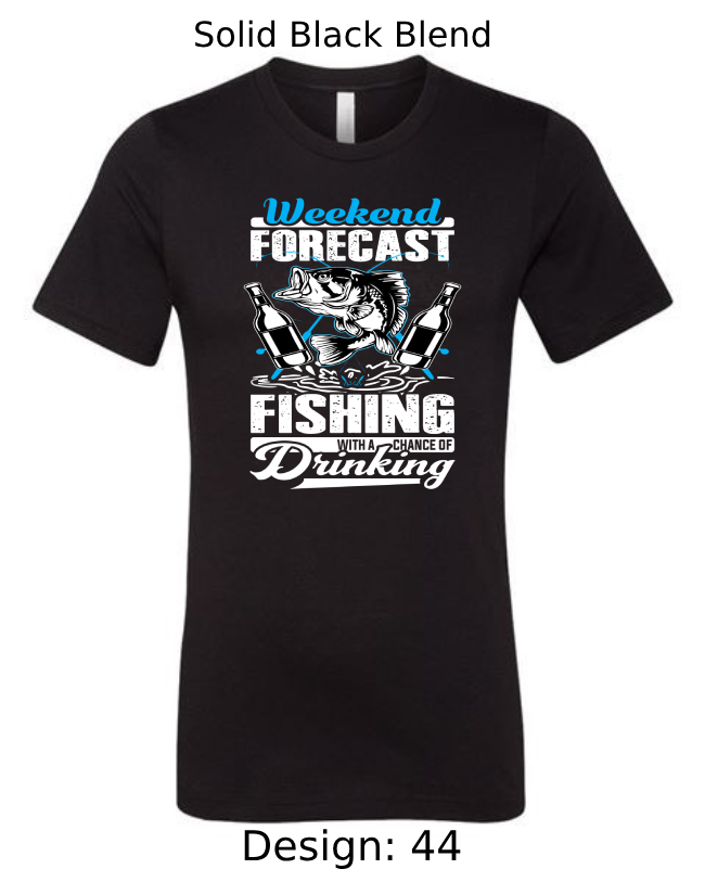 Shirts Men's Customized T-Shirts | Fishing Themed Tee