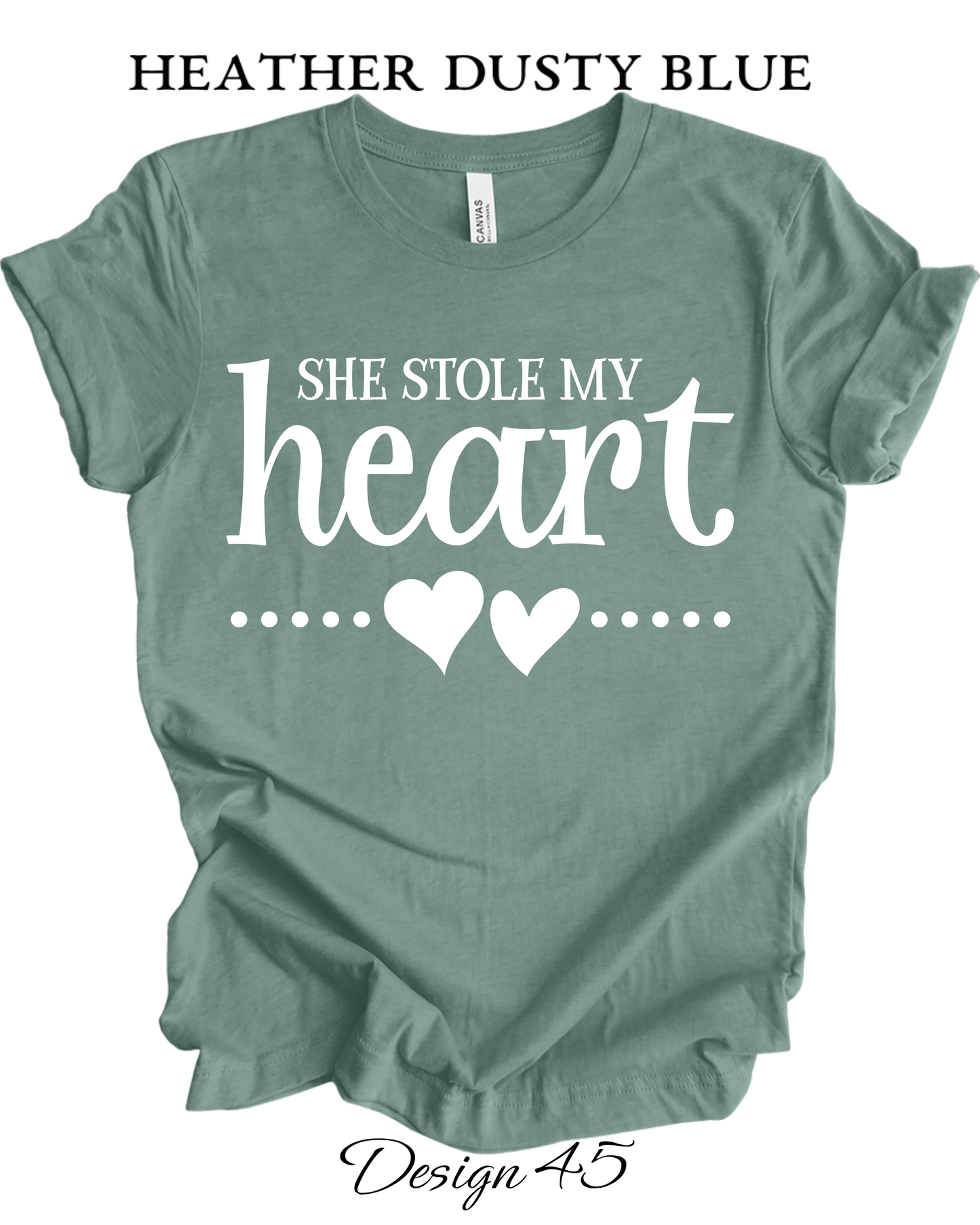 Custom Tee Unisex Crew Neck T-shirts | His & Hers Couples Matching Shirts