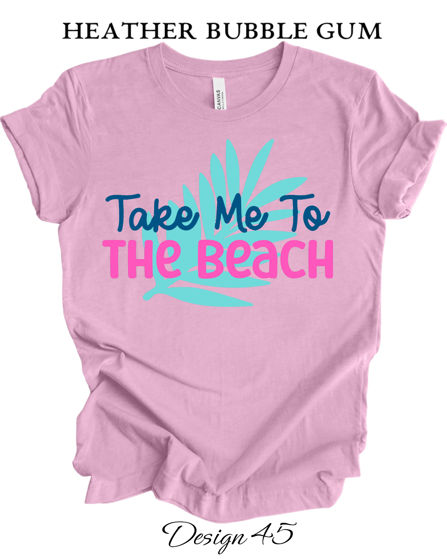 Custom Tee Unisex Crew Neck T-Shirts | Beach Inspired Tee
