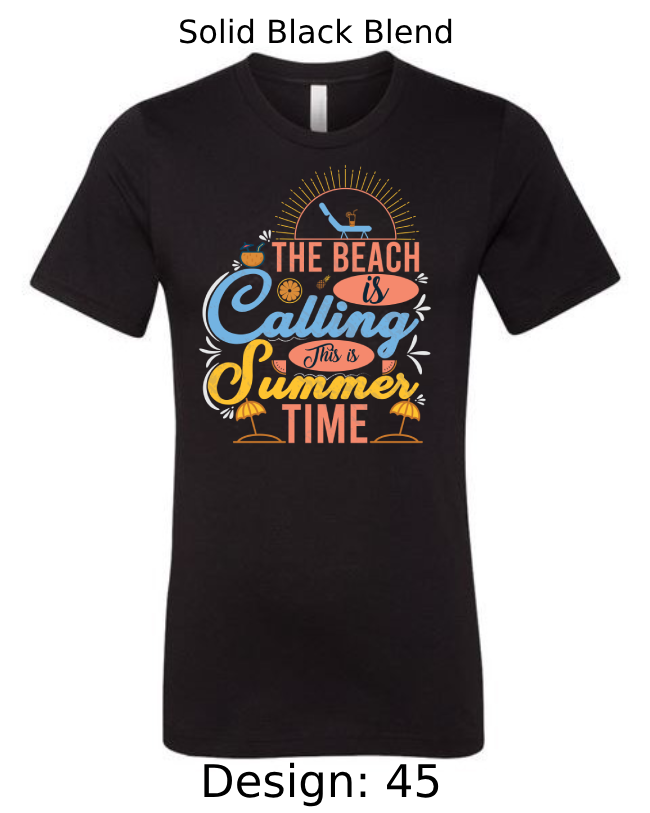 Shirts Men's Customized T-shirts | Summer, Surfing, & Sunshine Themed Tee