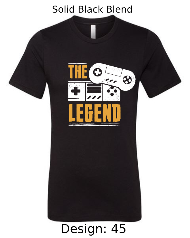 Shirts Men's Customized T-Shirts | Video Gaming Themed Tee