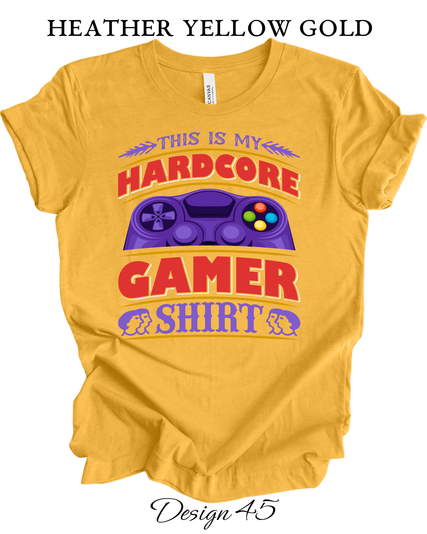 Custom Tee Unisex Crew Neck T-shirts | Video Gaming Inspired Tee
